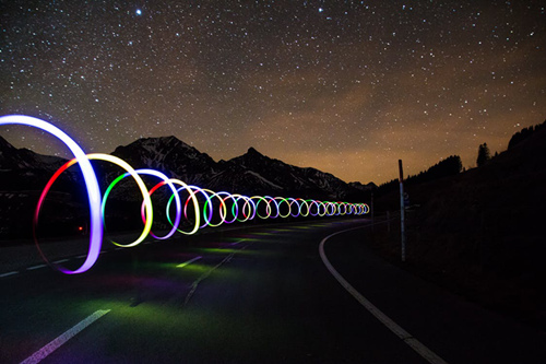 self-luminous material