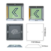 Self-luminous Reflective Road Stud, Reflector, Glow in The Dark, Solar Energy