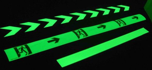 self-illuminating material
