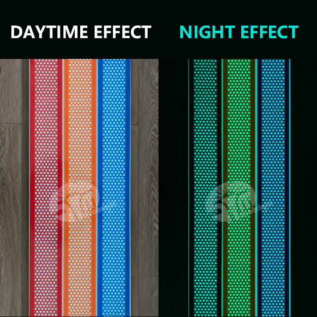 Inorganic Self-luminous Rainbow Marking，guideline，safety Sign，landscaping material