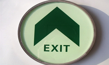 exit sign