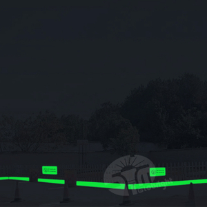 Factory Warning Sign, Luminous at Night, High-risk Place Warn